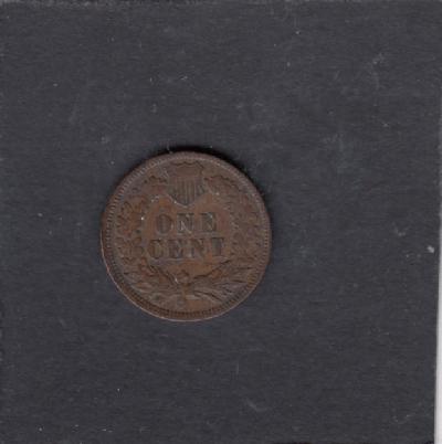 Beschrijving: 1 Cent INDIAN HAED